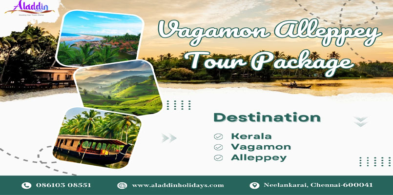 Vagamon-Alleppey Tours from Chennai